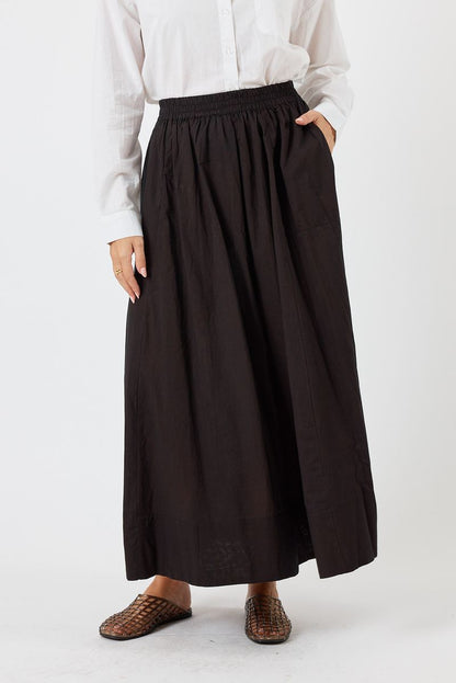 Lulalife Womens Azure Skirt Plain