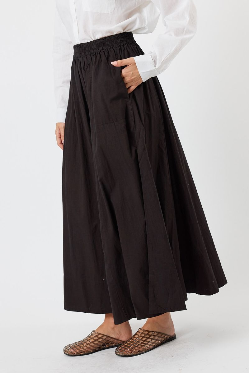 Lulalife Womens Azure Skirt Plain