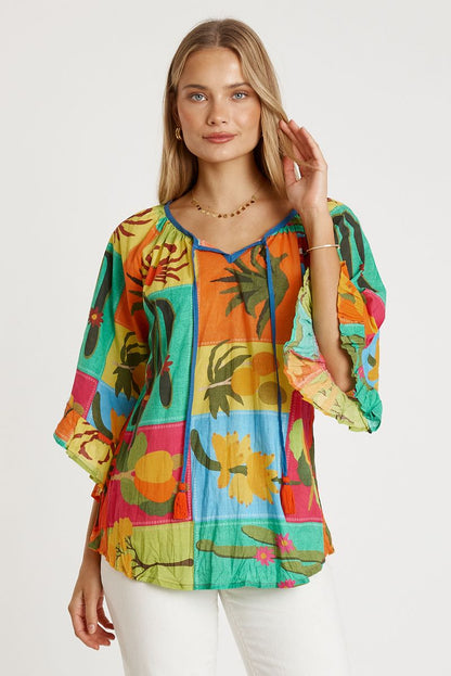 Lula Life Womens Cactus Top