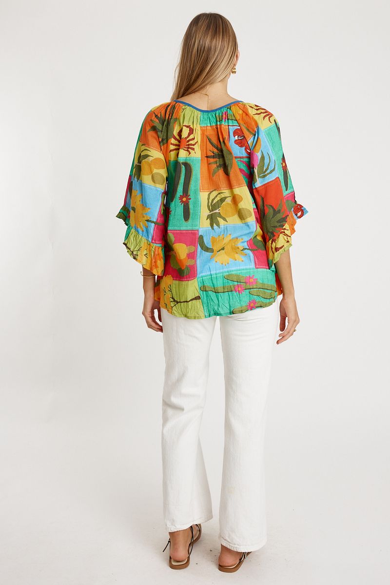 Lula Life Womens Cactus Top
