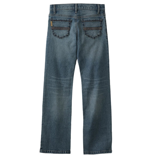 Cinch Boys Mid Rise Relaxed Fit Boot Cut Jeans