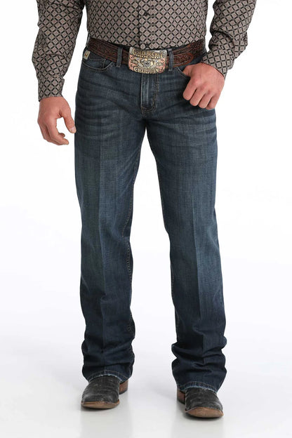 Cinch Mens Mid Rise Relaxed Boot Cut 36 Leg Jeans