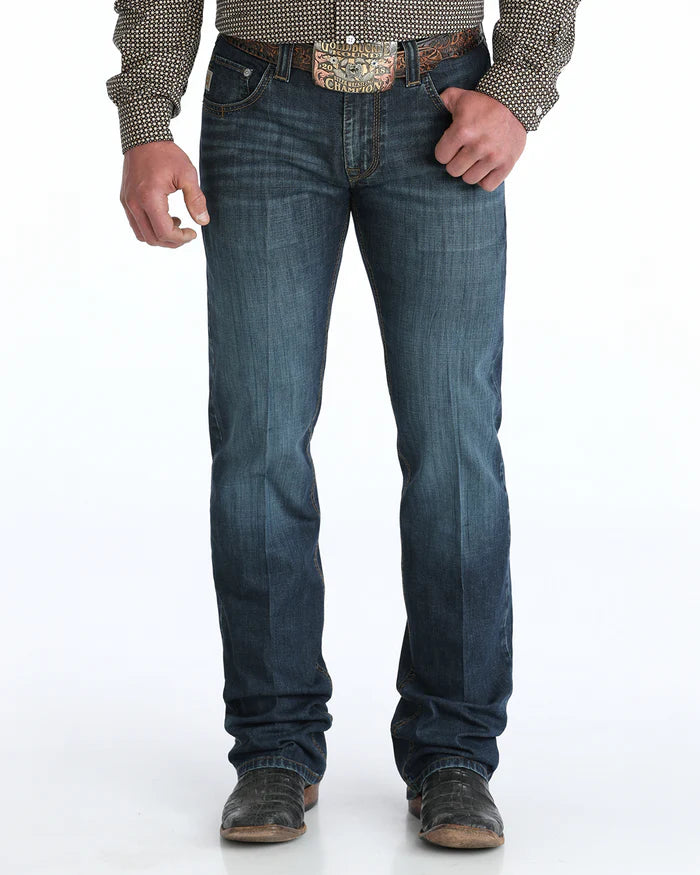 Cinch Mens Carter 2.0 Mid Rise Relaxed Boot Cut Jeans