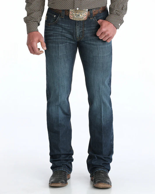 Cinch Mens Carter 2.0 Mid Rise Relaxed Boot Cut Jeans