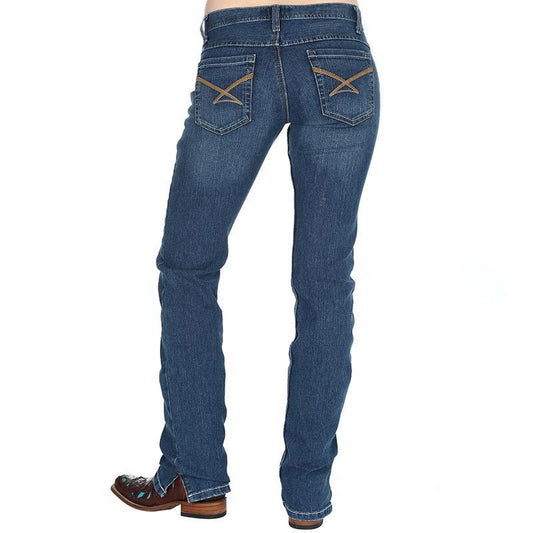 Cinch Womens Kylie Mid Rise Slim Fit Boot Cut