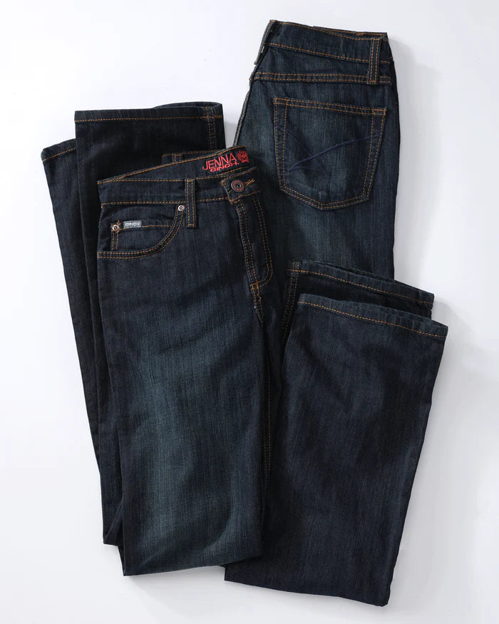 Cinch Womens Jenna Performance Rise Slim Fit Boot Cut Jeans