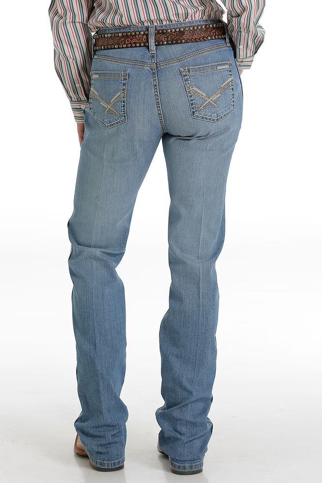 Cinch Womens Shannon Moderate Rise Slim Fit Straight XLong Leg