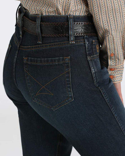 Cinch Womens Moderate Rise Slim Classic Boot Cut Jean Long Leg