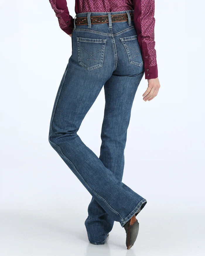 Cinch Womens Moderate Rise Slim Classic Boot Cut Jeans