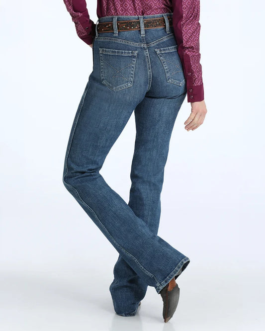 Cinch Womens Moderate Rise Slim Classic Boot Cut Jeans