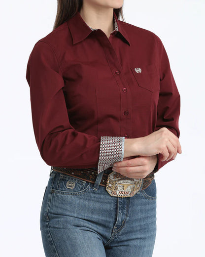 Cinch Womens Western L/S Shirt