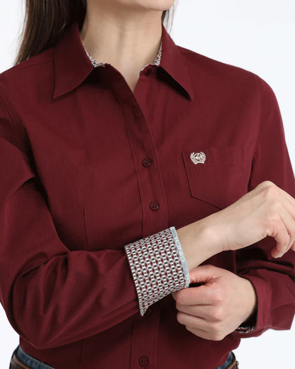 Cinch Womens Western L/S Shirt