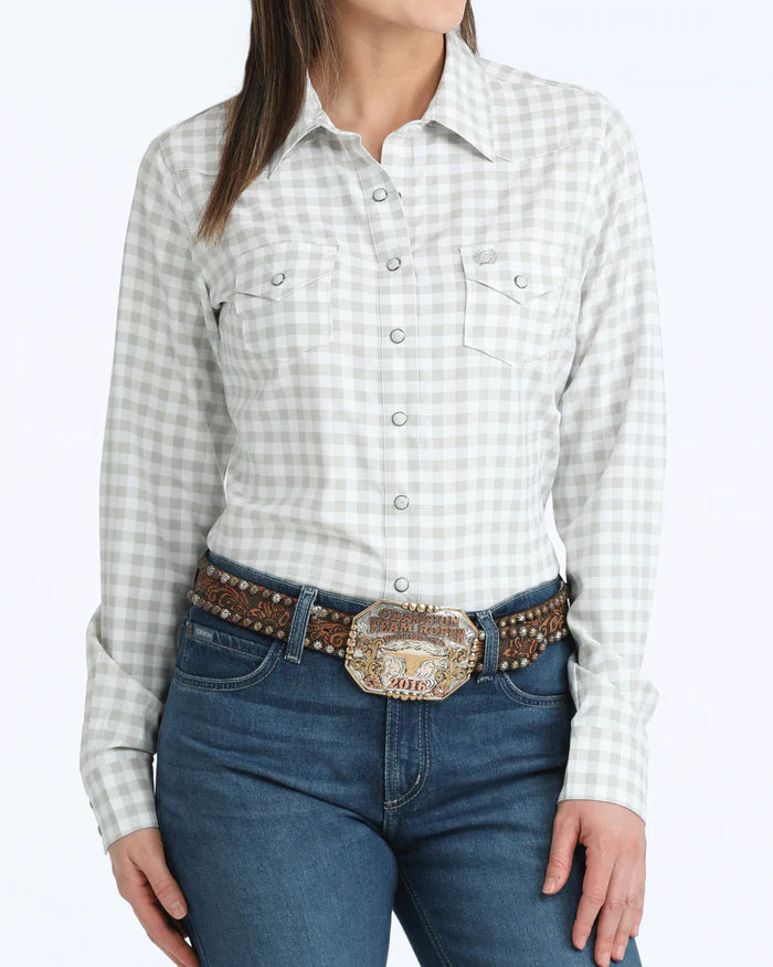 Cinch Womens Check L/S Shirt