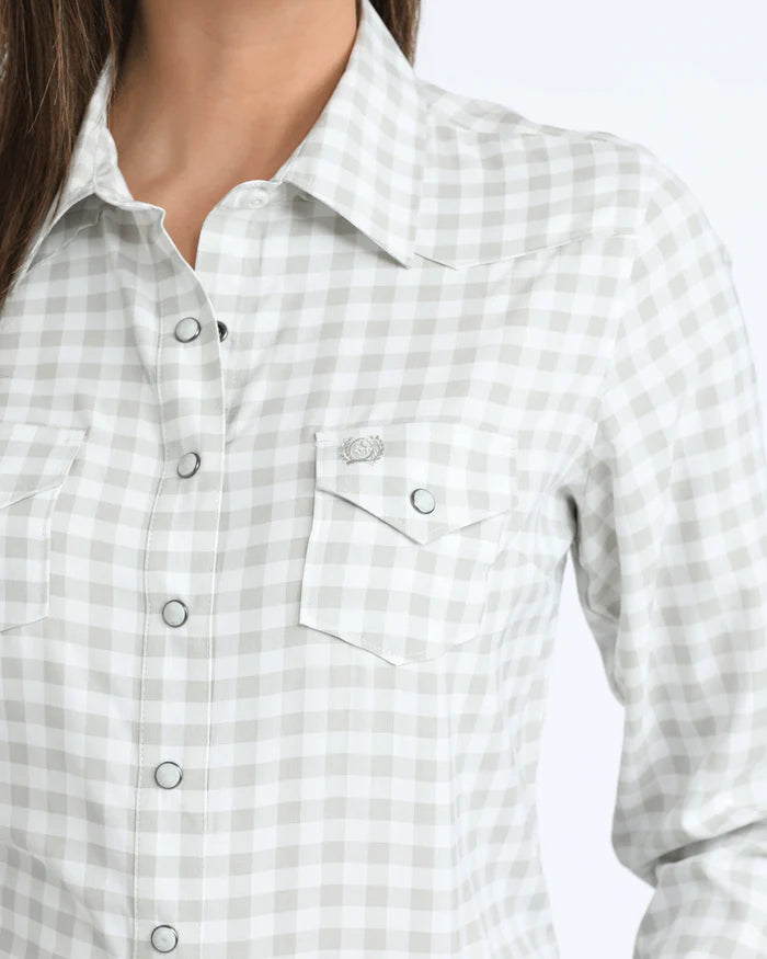 Cinch Womens Check L/S Shirt