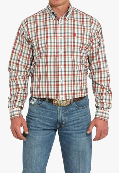 Cinch Mens Western L/S Shirt