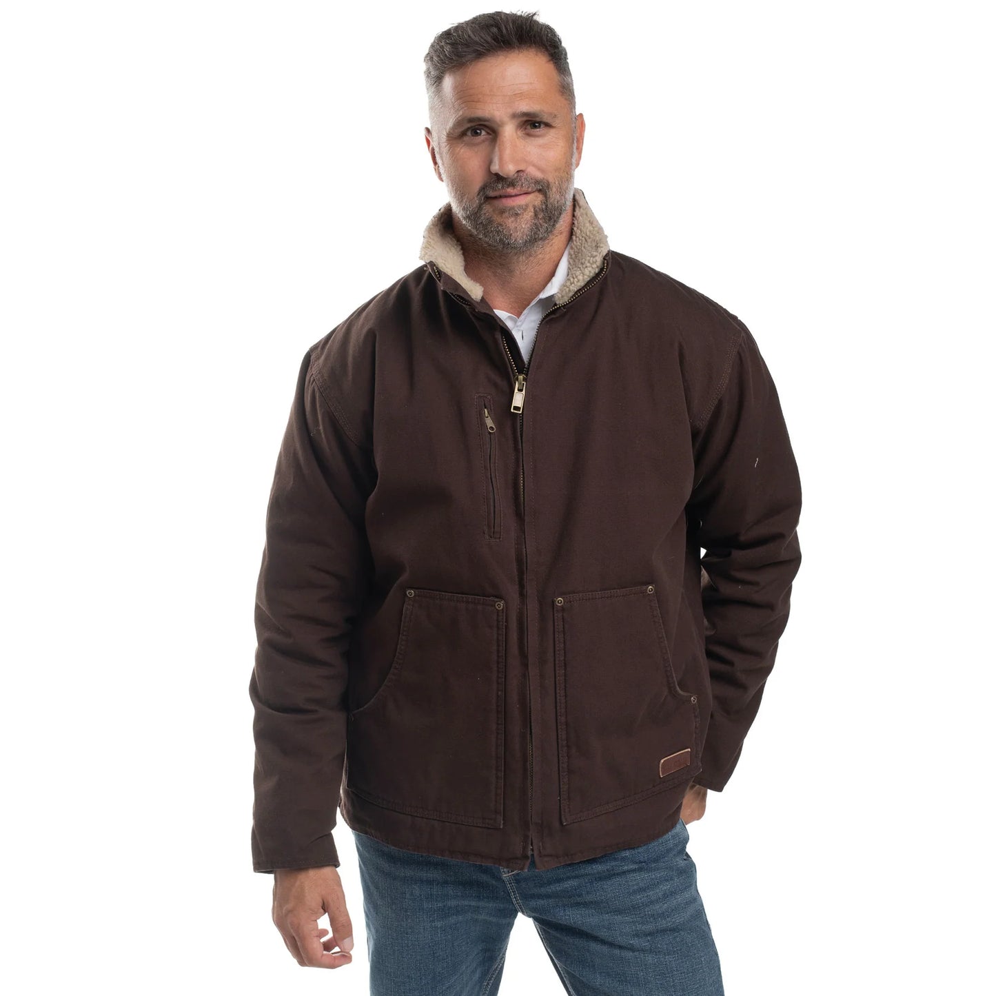 Just Country Mens Diamantina Sherpa Jacket