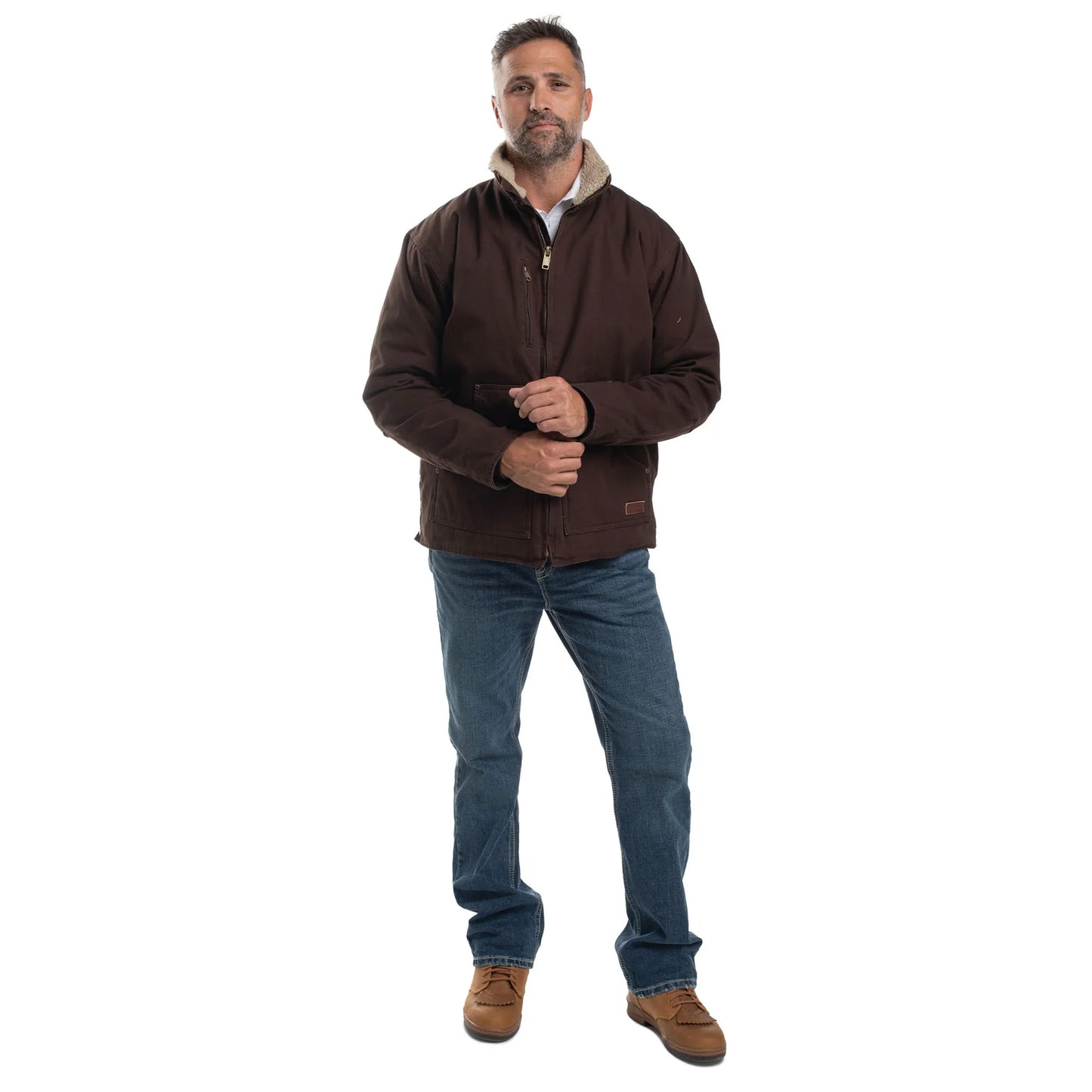 Just Country Mens Diamantina Sherpa Jacket