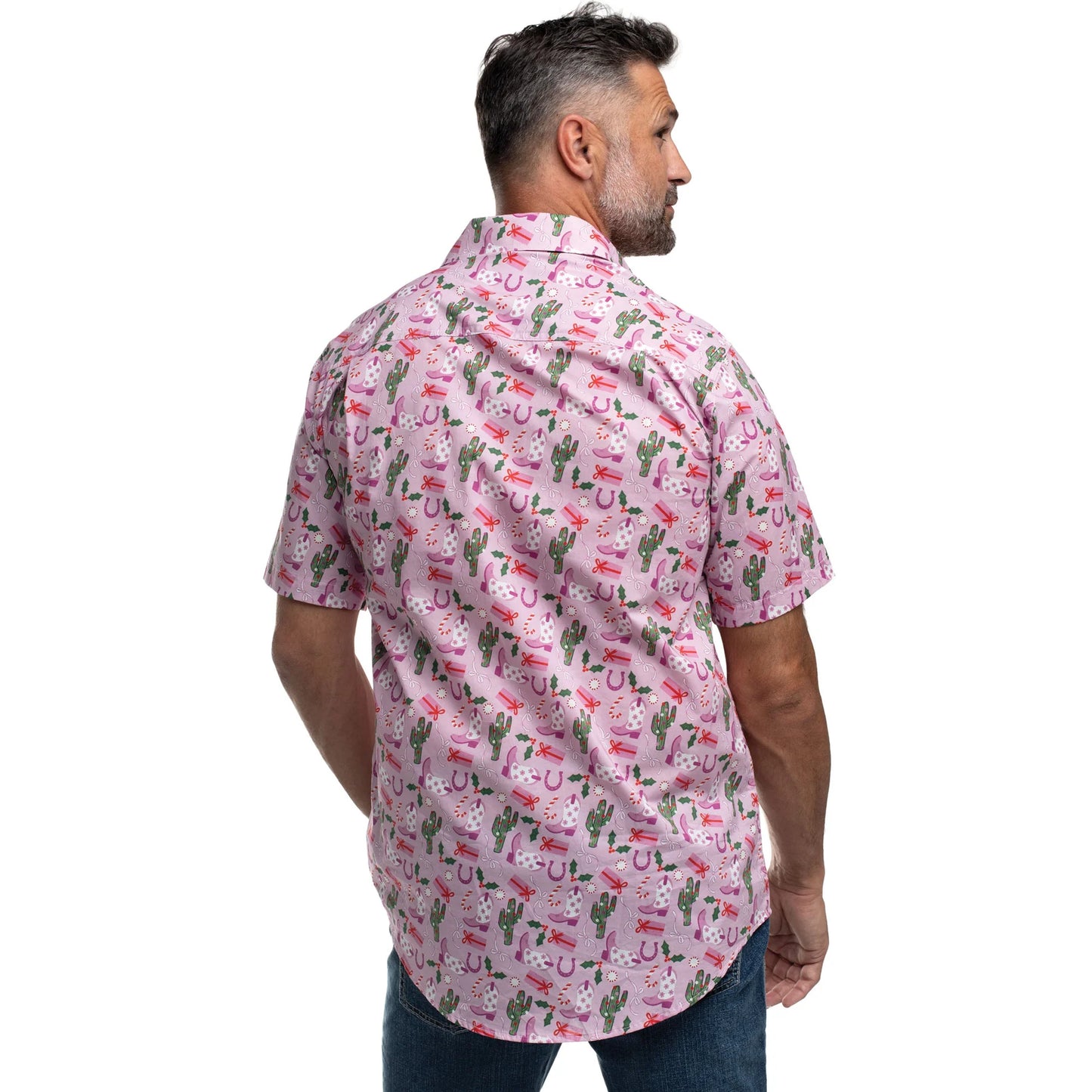 Just Country Mens Jordan Full Button S/S Shirt