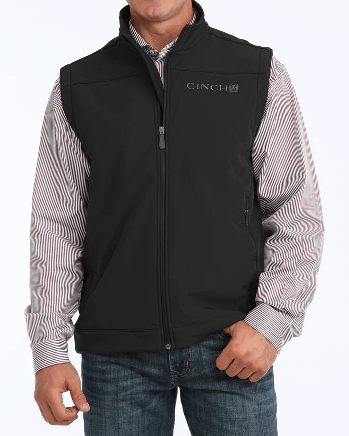 Cinch Mens Clunes Logo Vest