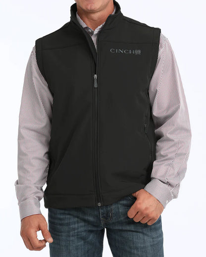 Cinch Mens Clunes Logo Vest