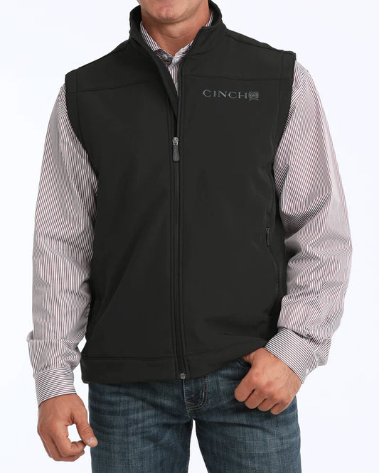 Cinch Mens Clunes Logo Vest