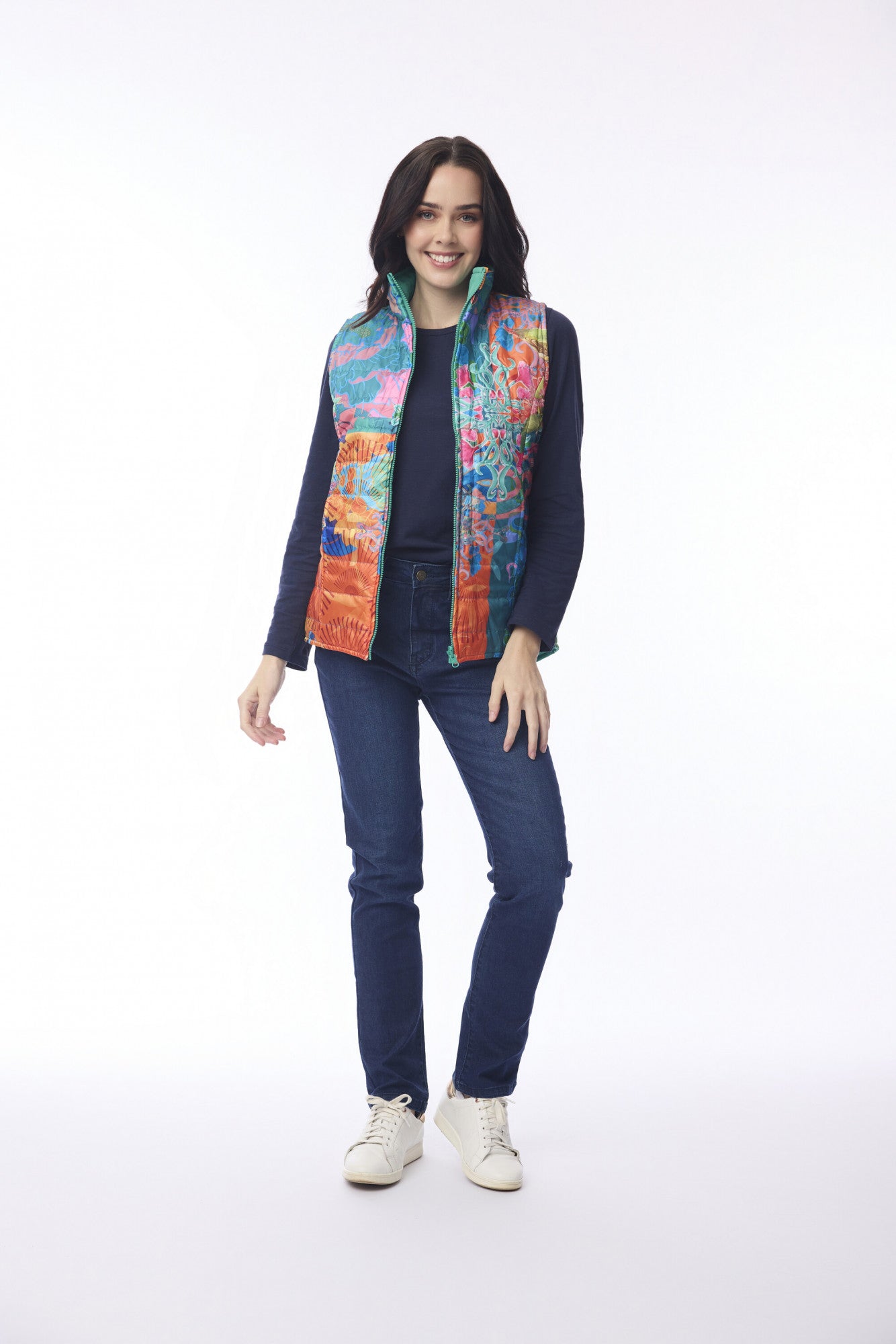 Orientique Womens Puffer Vest