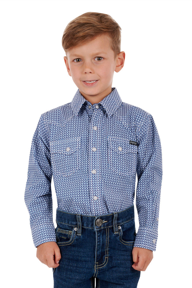 Pure Western Boys Oliver L/S Shirt