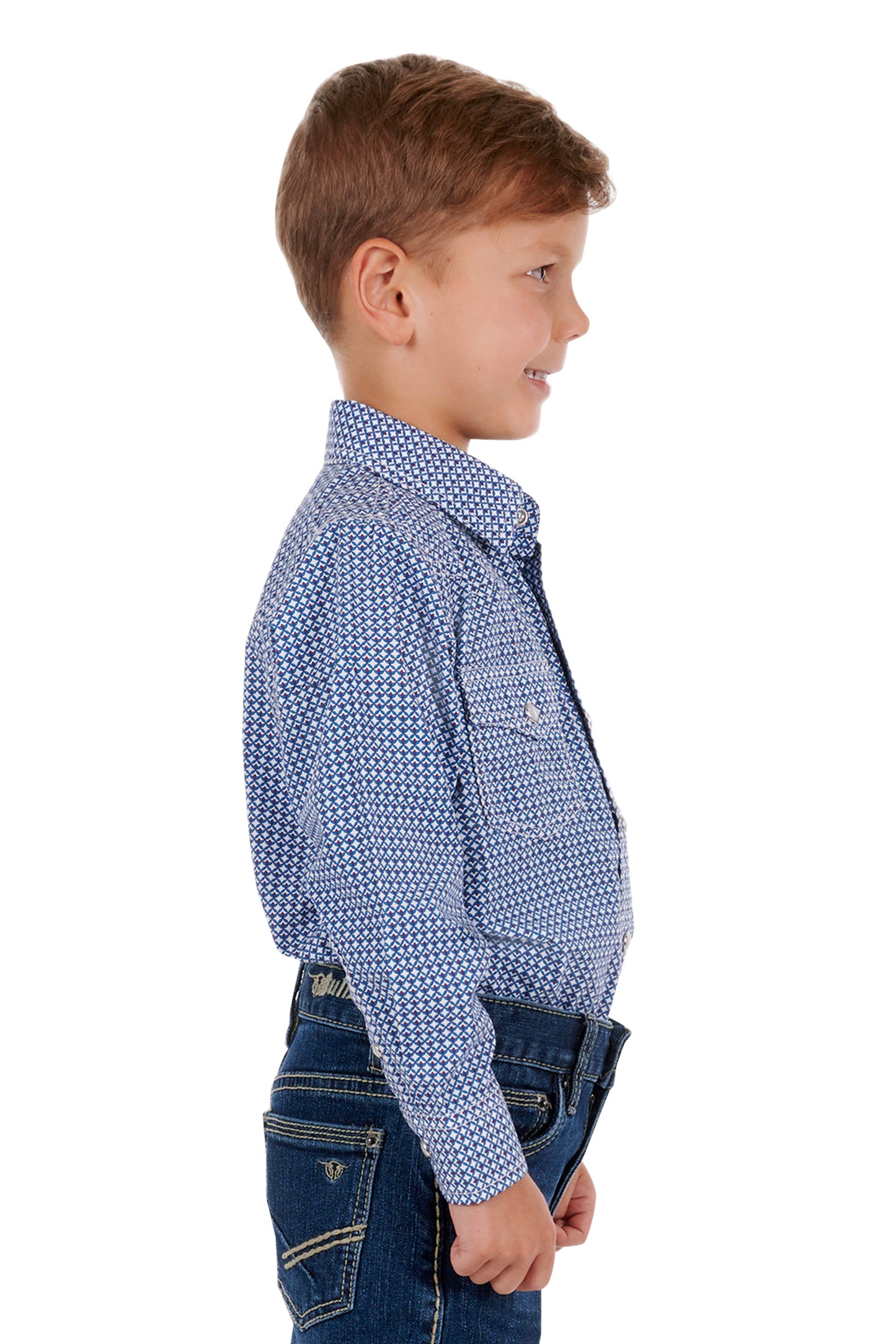 Pure Western Boys Oliver L/S Shirt