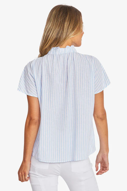 Ping Pong Womens Tamara Stripe Blouse