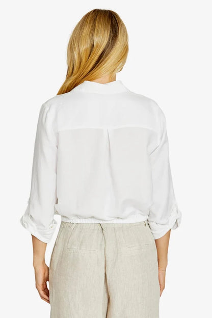 Ping Pong Womens Lilla Tie Front Shirt