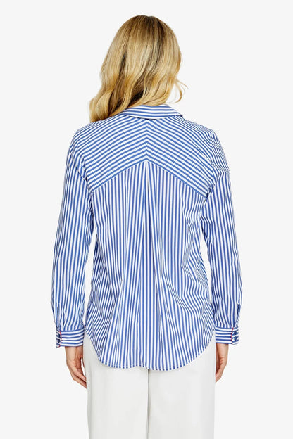 Ping Pong Womens Lorah Stripe L/S Shirt