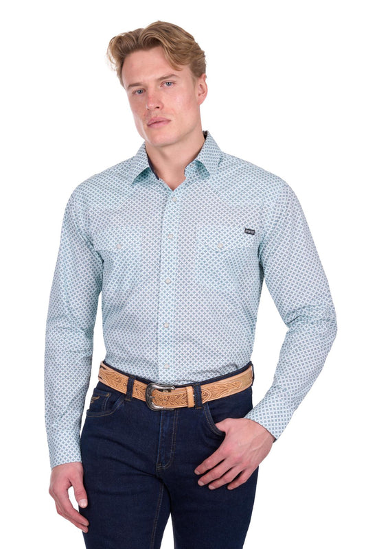 Pure Western Mens Gerald L/S Shirt