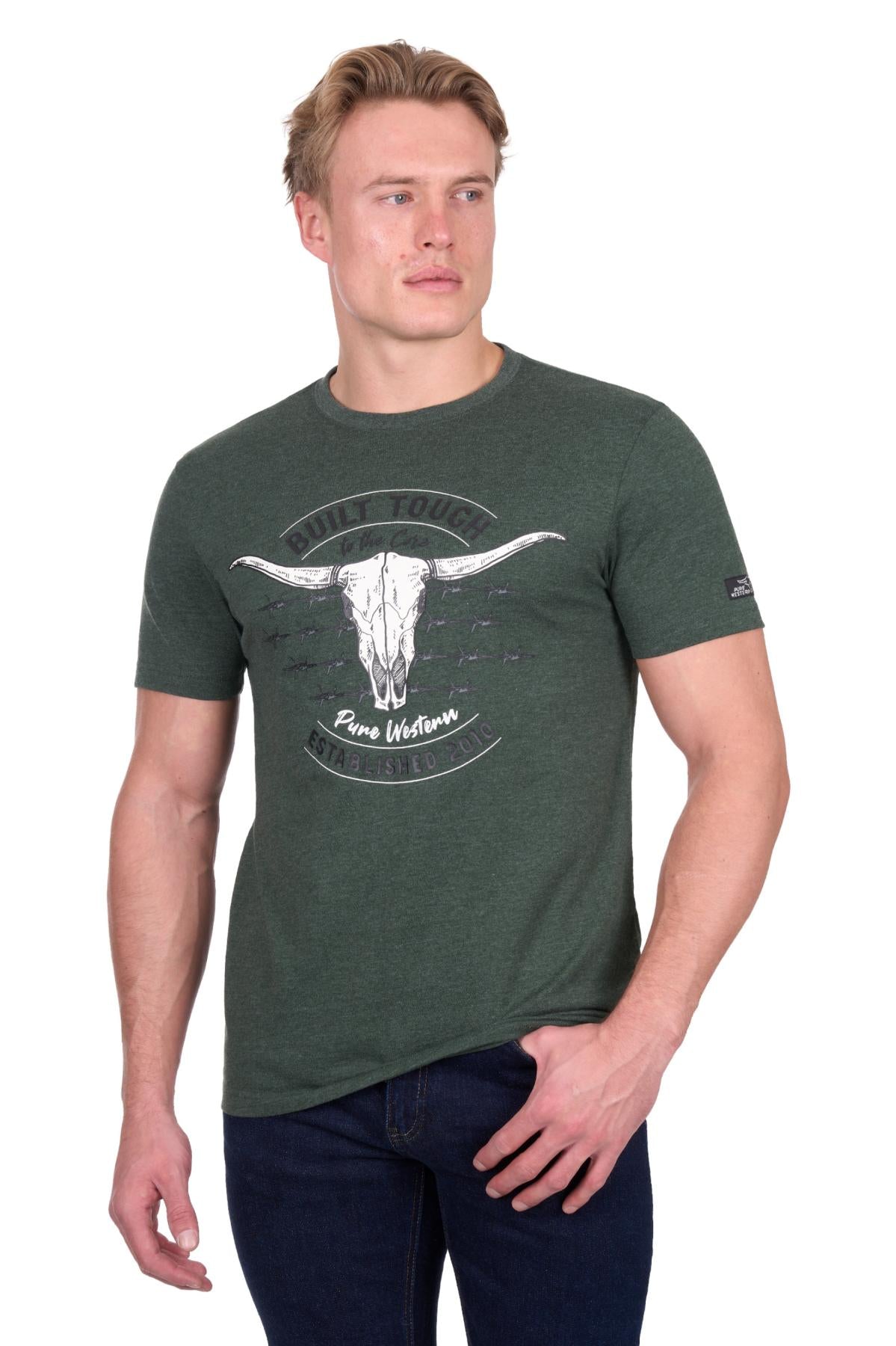 Pure Western Mens Frank S/S Tee