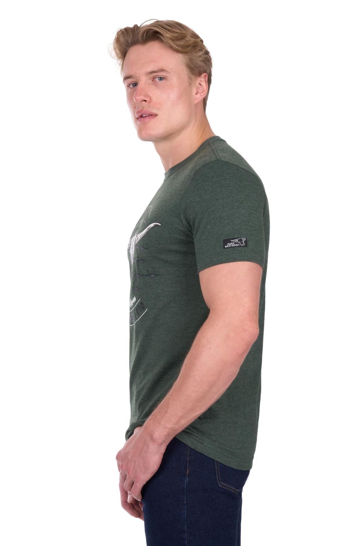 Pure Western Mens Frank S/S Tee