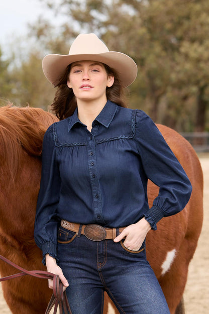 Pure Western Womens Daniela L/S Shirt