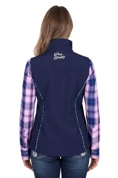 Pure Western Womens Corine Softshell Vest
