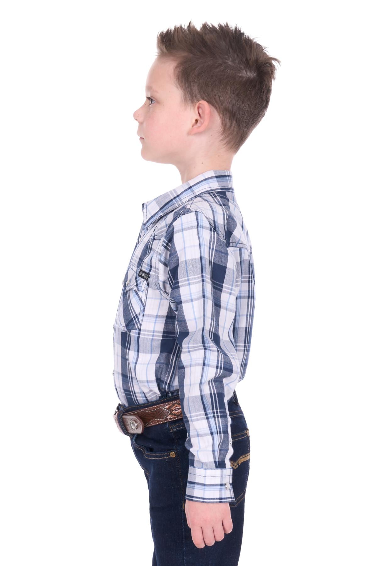Pure Western Boys Billy L/S Shirt