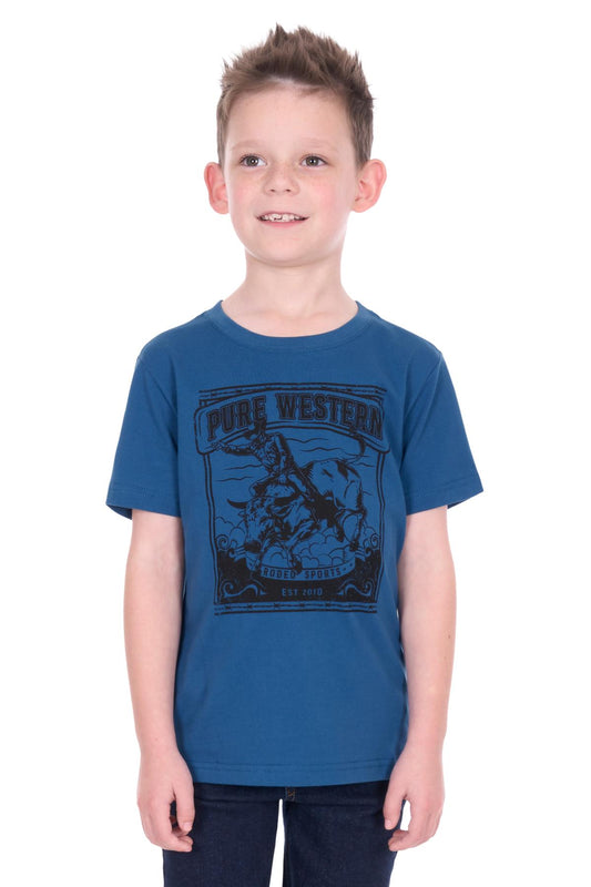 Pure Western Boys Rodeo S/S Tee