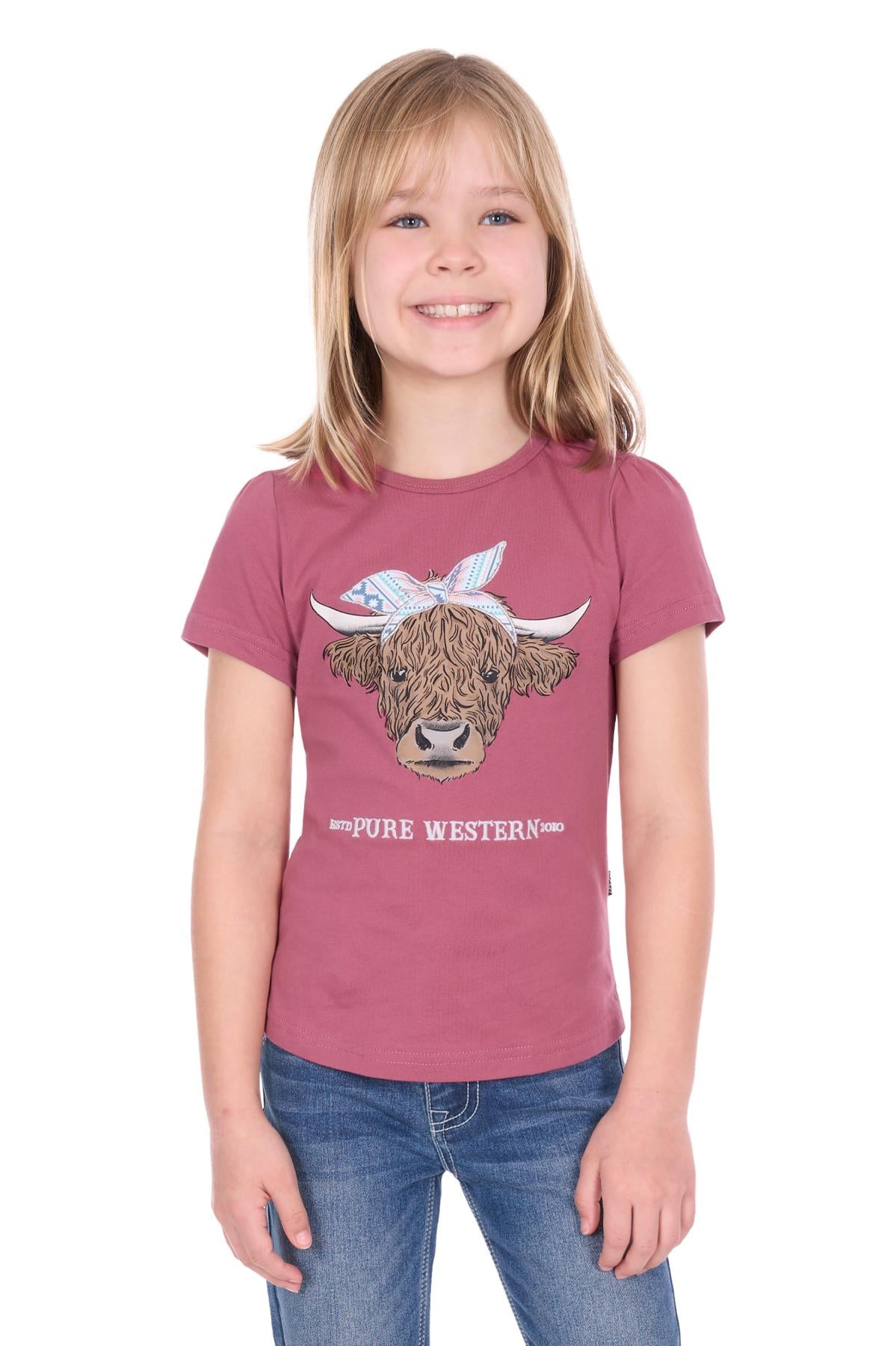 Pure Western Girls Estelle S/S Tee