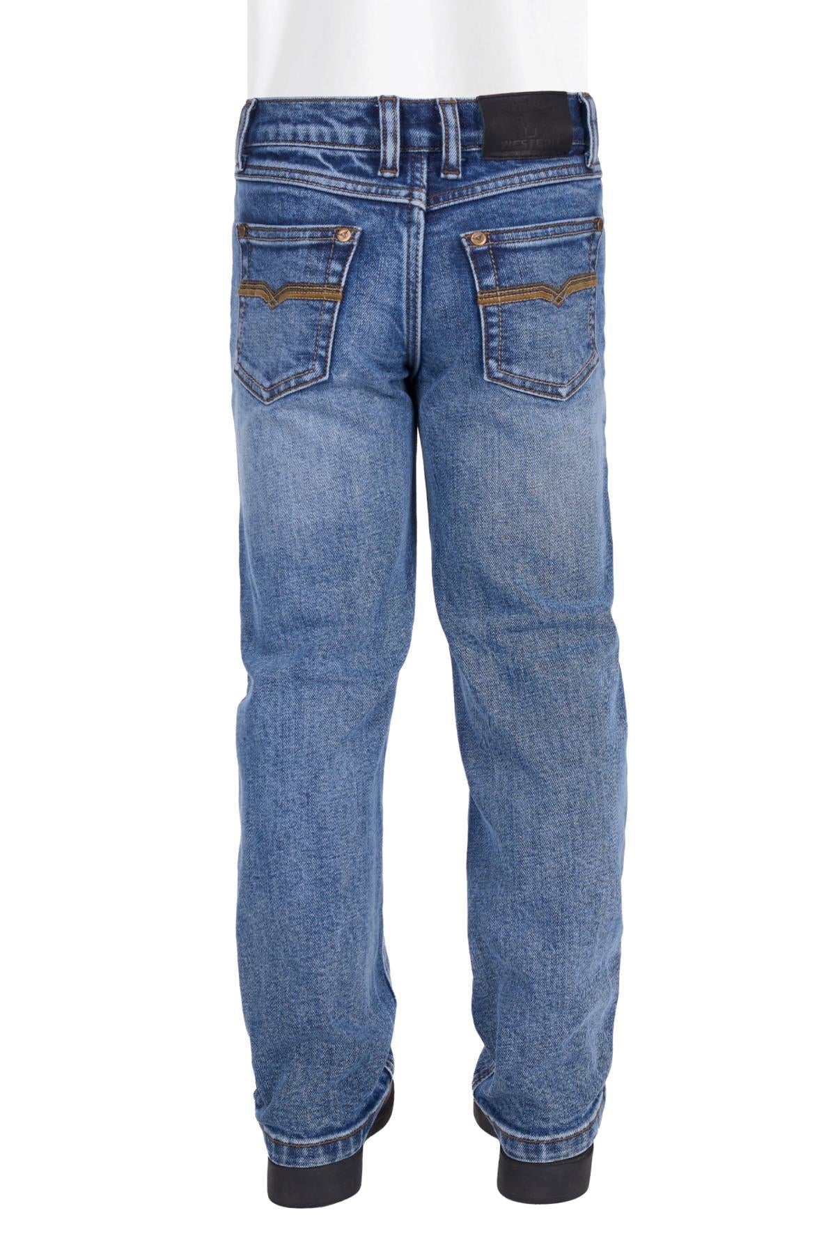 Pure Western Boys Hawkins Straight Leg Jeans