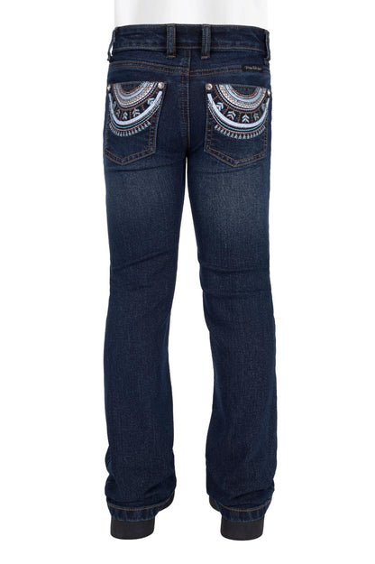Pure Western Girls Pat Boot Cut Jeans
