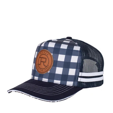 Roper Trucker Cap Mini Plaid