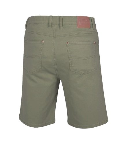 Pilbara Mens Cotton Stretch Jean Shorts