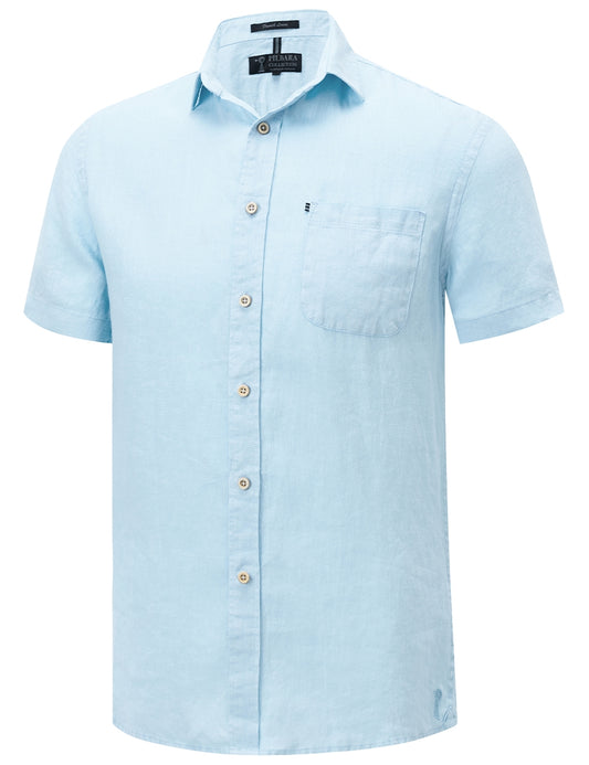 Pilbara Mens Linen S/S Shirt