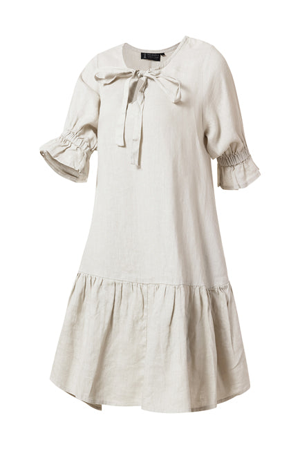 Pilbara Womens Tilly Linen 3/4 Sleeve Dress