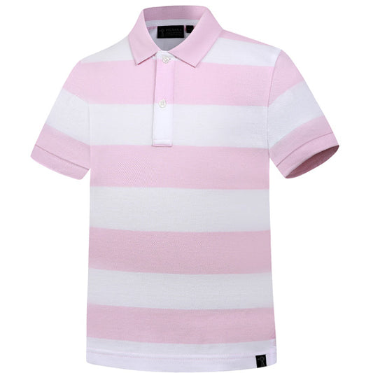 Pilbara Kids Y/D Striped Polo Shirt