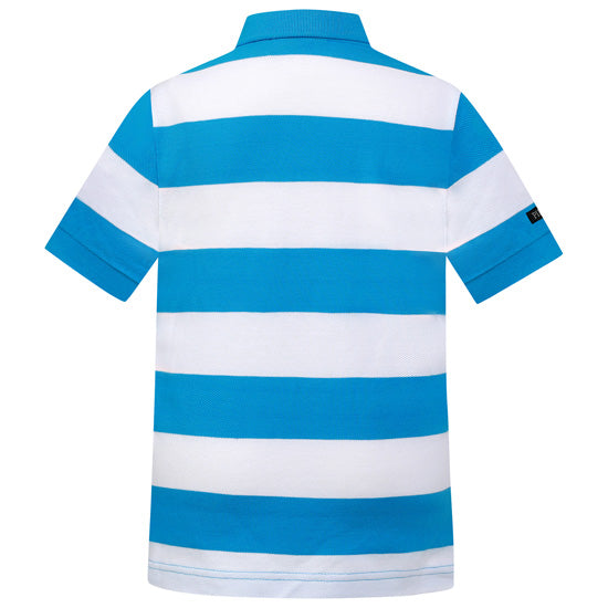 Pilbara Kids Y/D Striped Polo Shirt