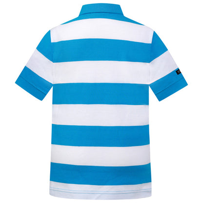 Pilbara Kids Y/D Striped Polo Shirt