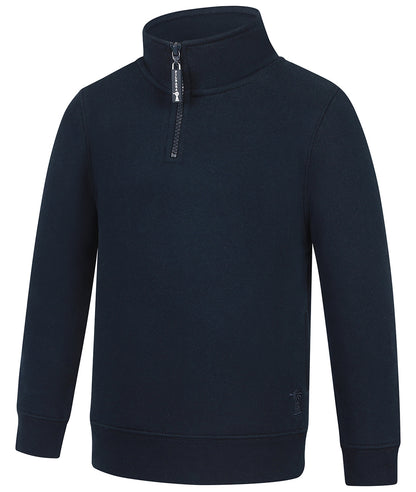 Pilbara Kids Zipper C/F Fleece Pullover Jumper