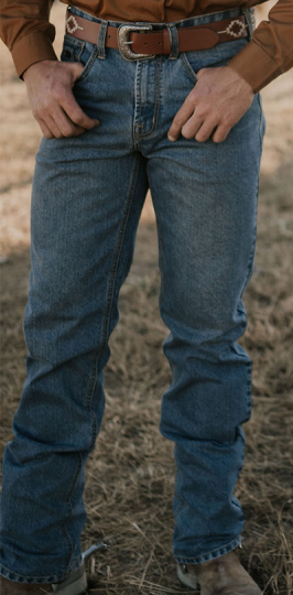 Pilbara Western Mens Angus Relaxed Straight Leg Jeans